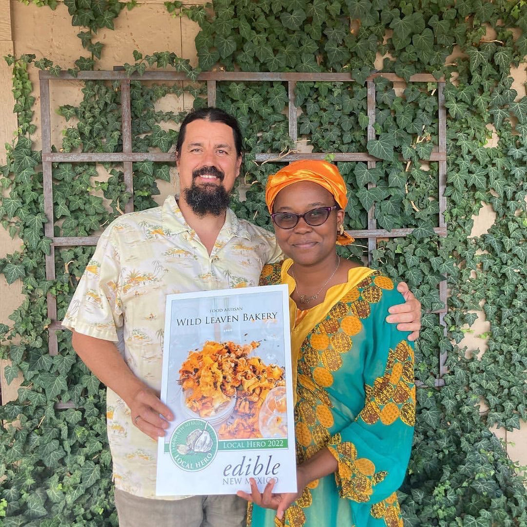 Wild Leaven Bakery is the winner of 2022 Edible NM Local Hero Award for the Food Artisan category