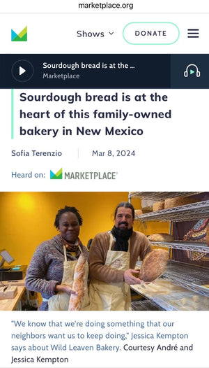 Sourdough bread is at the heart of this family-owned bakery in New Mexico | Marketplace