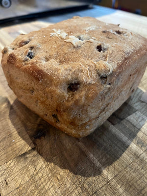 Cinnamon Raising Walnut Sourdough Bread