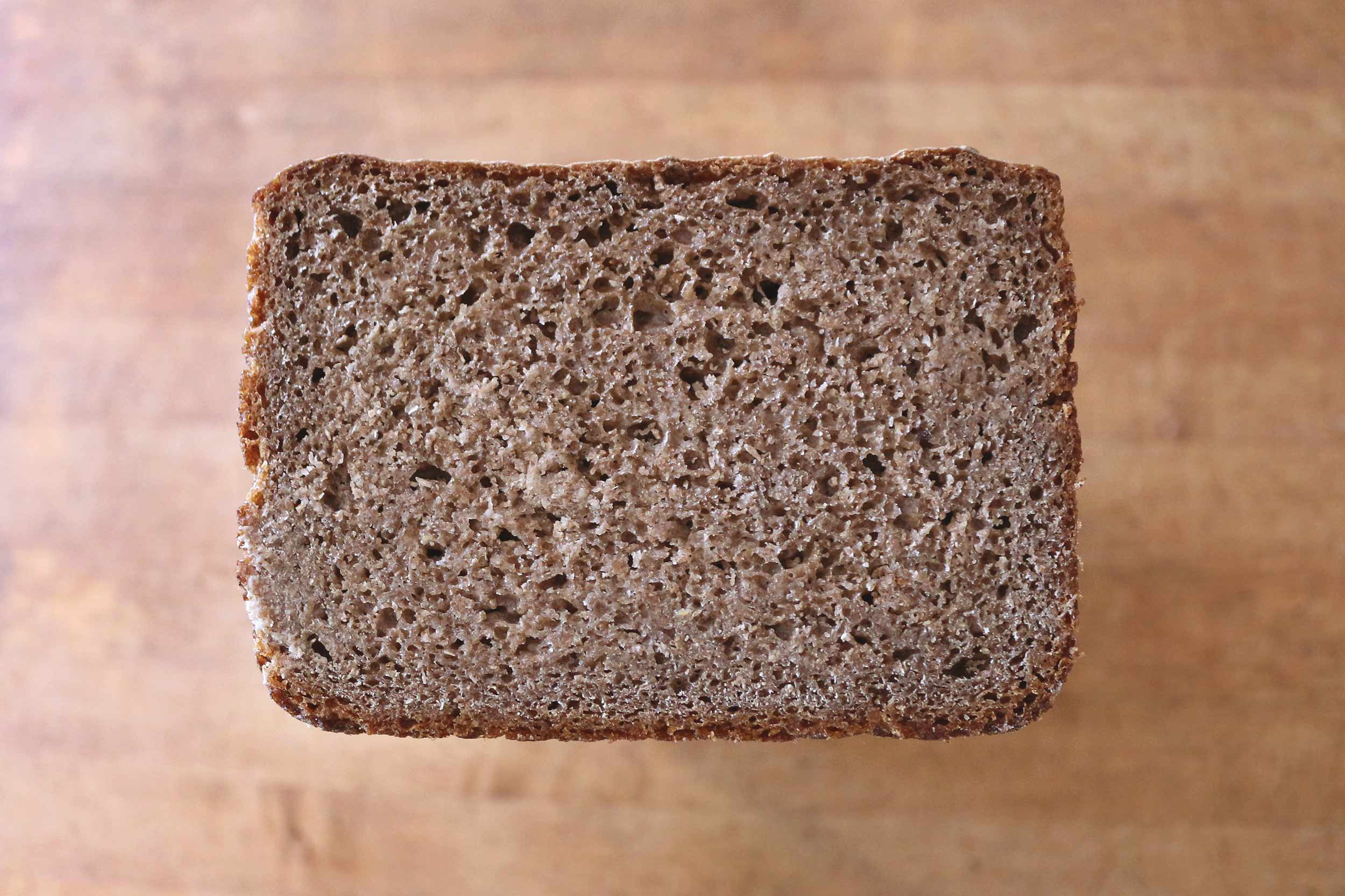 100% Heirloom Rye Sourdough Bread